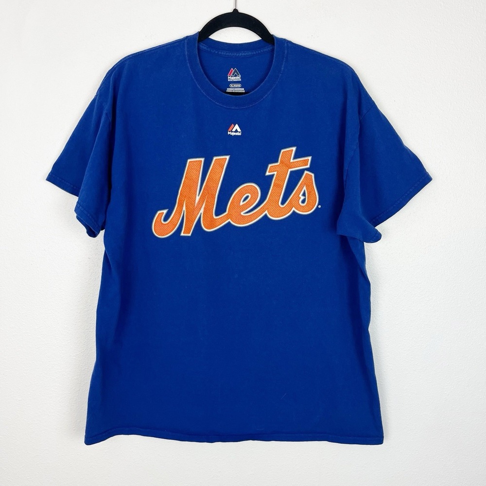 Men's New York Mets Cespedes 52 XL Crew Short Sleeve, Royal